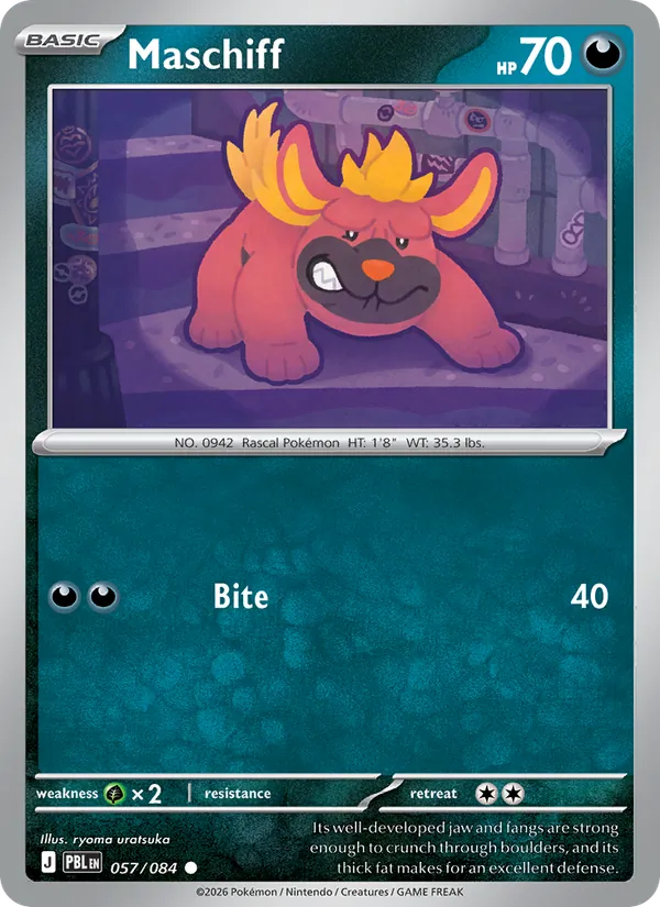 Maschiff #057 – Pitch Black card