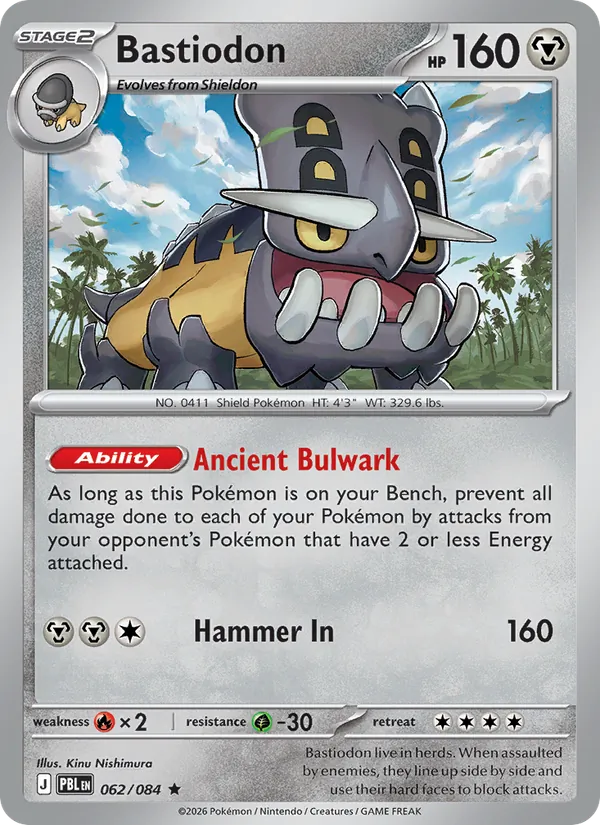 Bastiodon #062 – Pitch Black card