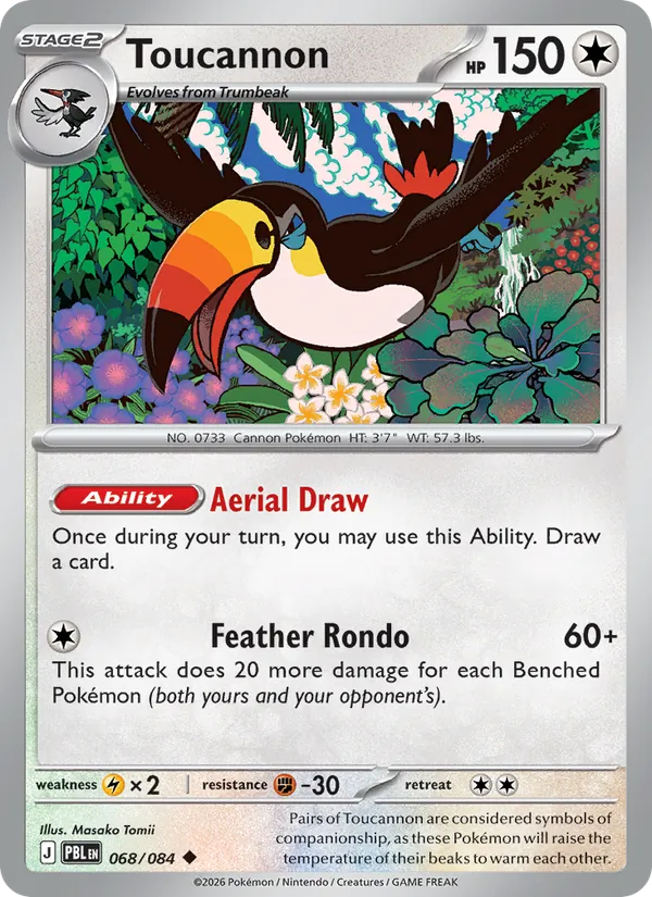Toucannon #068 – Pitch Black card