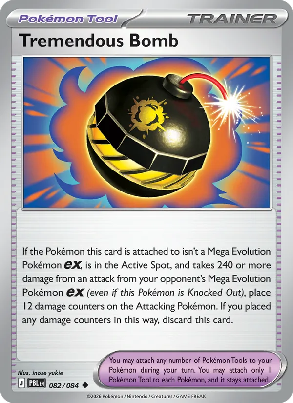 Tremendous Bomb #082 – Pitch Black card