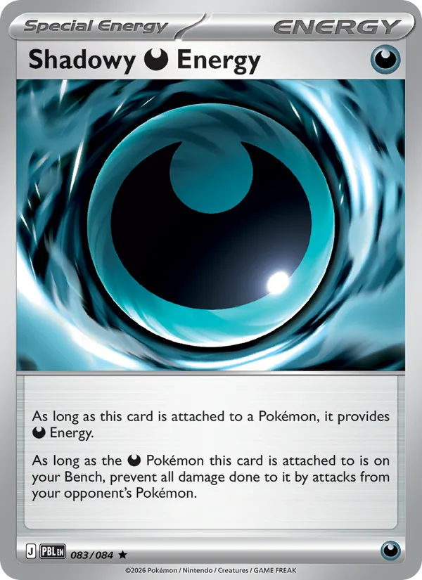 Shadowy Darkness Energy #083 – Pitch Black card