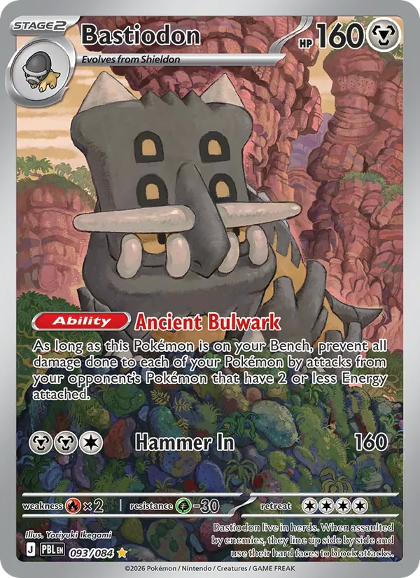 Bastiodon #093 – Pitch Black card