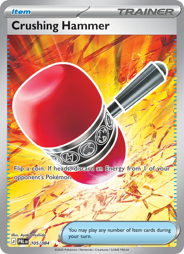 Crushing Hammer #105 – Pitch Black card