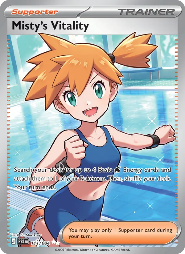 Misty's Vitality #111 – Pitch Black card