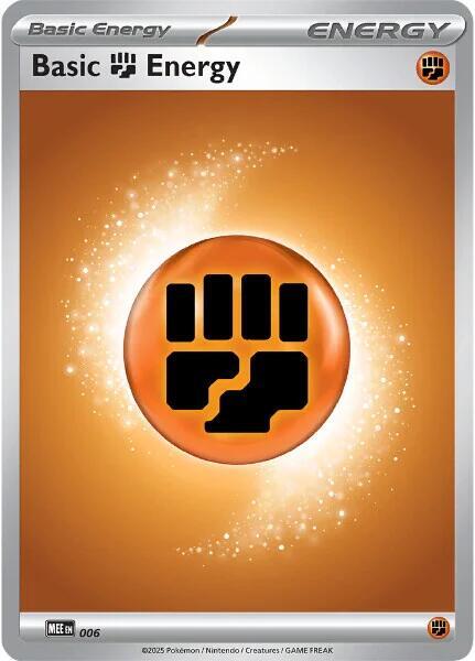 Fighting Energy #006 – Mega Evolution Energy card