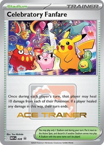 Celebratory Fanfare #028 – MEP Black Star Promos card