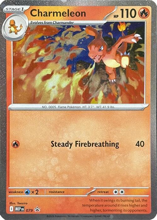 Charmeleon #079 – MEP Black Star Promos card