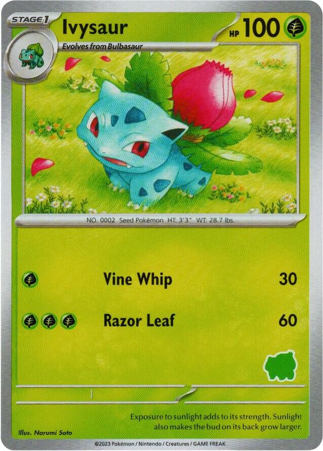 Ivysaur #2 – My First Battle card