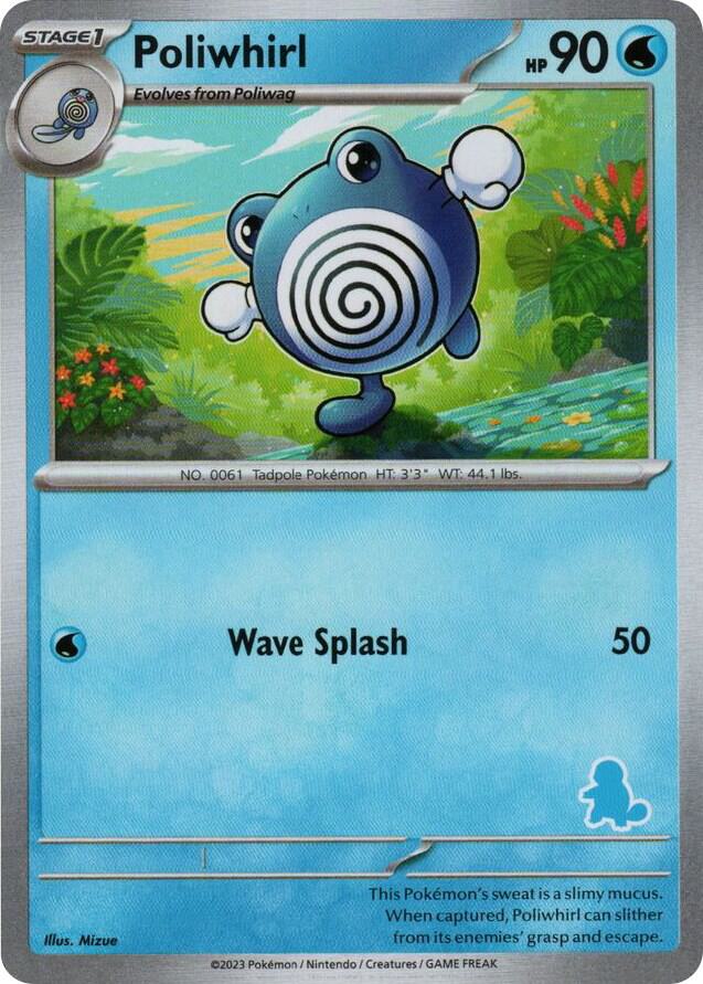 Poliwhirl #28 – My First Battle card