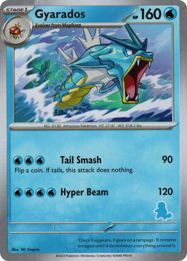 Gyarados #30 – My First Battle card