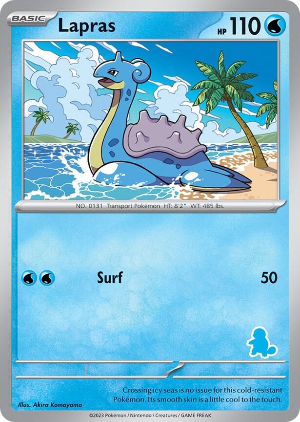 Lapras #31 – My First Battle card