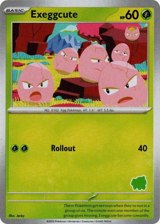 Exeggcute #5 – My First Battle card