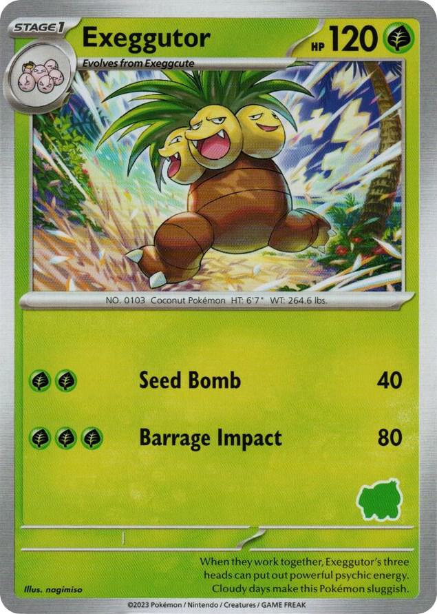 Exeggutor #6 – My First Battle card