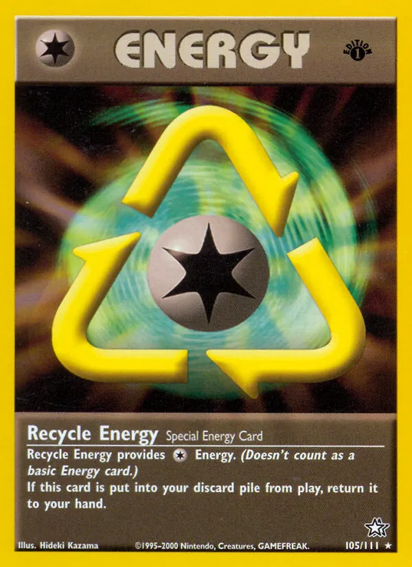 Recycle Energy #105 – Neo Genesis card