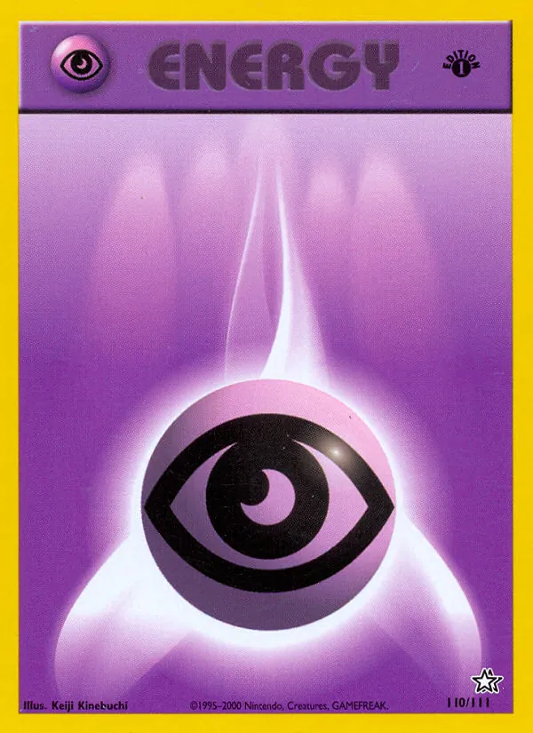 Psychic Energy #110 – Neo Genesis card