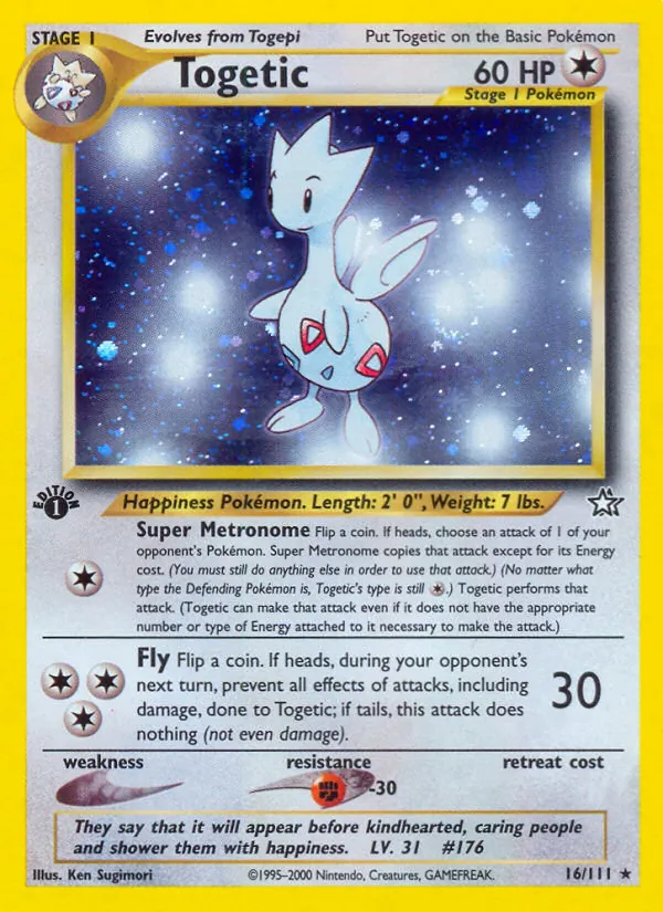 Togetic #16 – Neo Genesis card