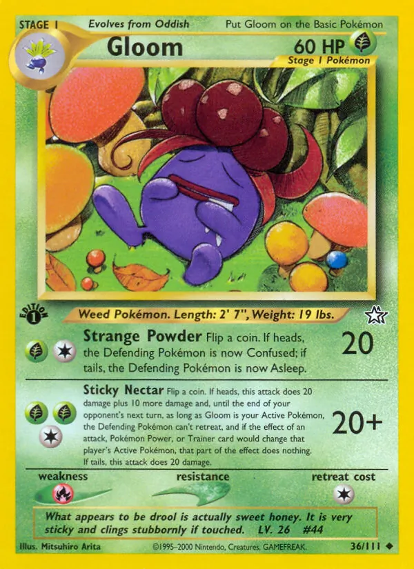 Gloom #36 – Neo Genesis card
