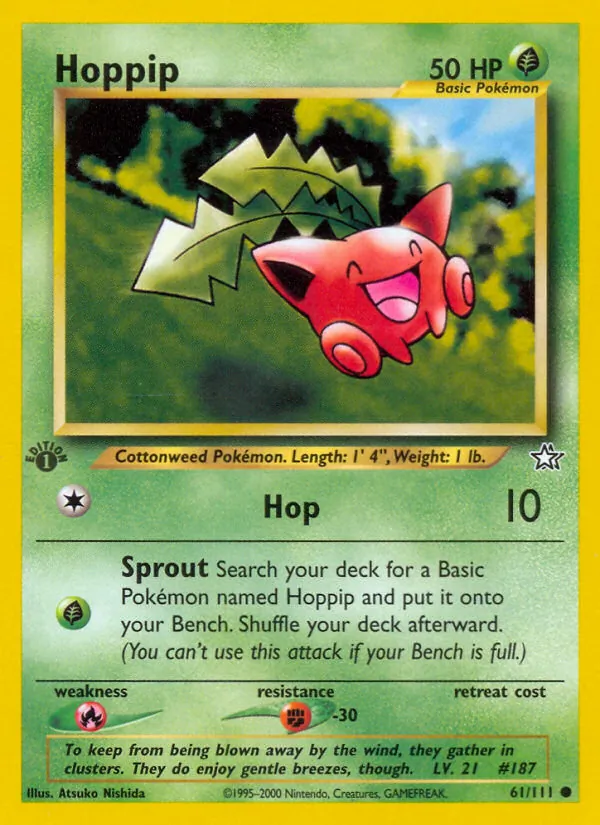 Hoppip #61 – Neo Genesis card