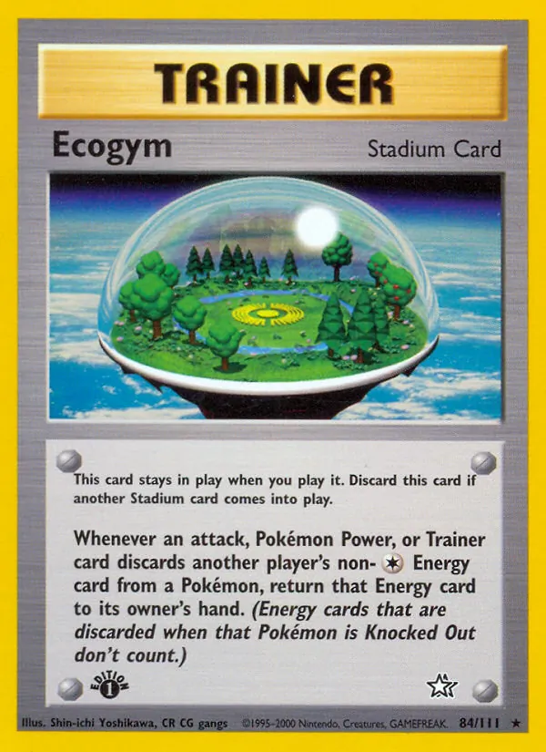 Ecogym #84 – Neo Genesis card