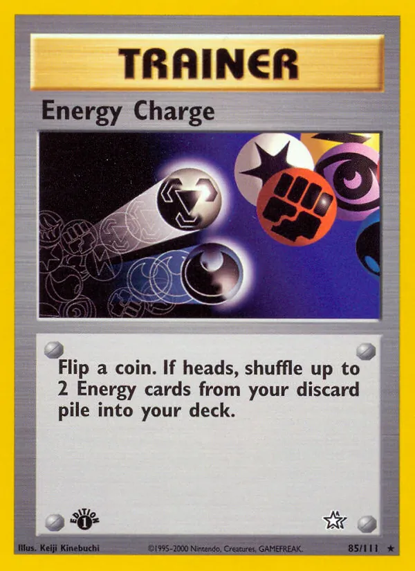 Energy Charge #85 – Neo Genesis card