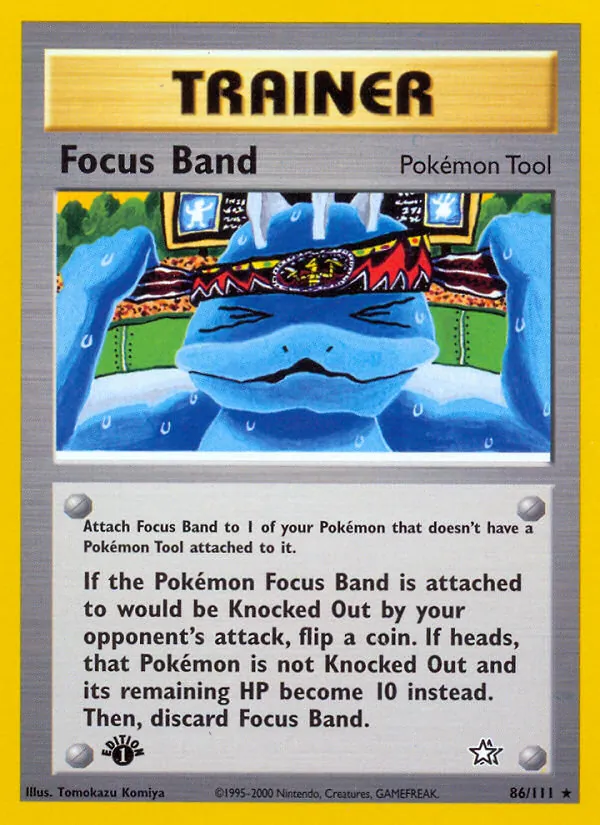 Focus Band #86 – Neo Genesis card