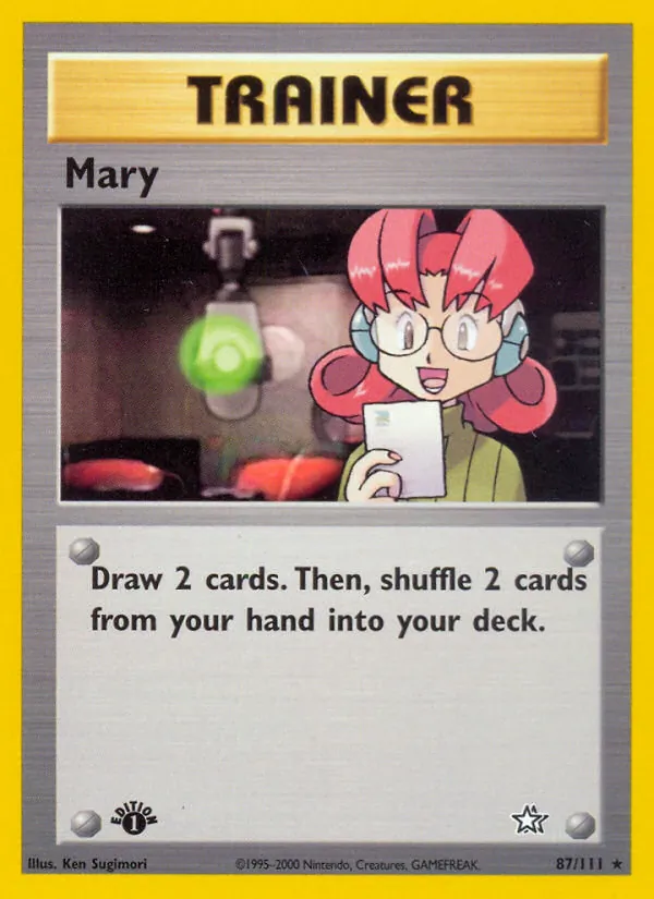 Mary #87 – Neo Genesis card