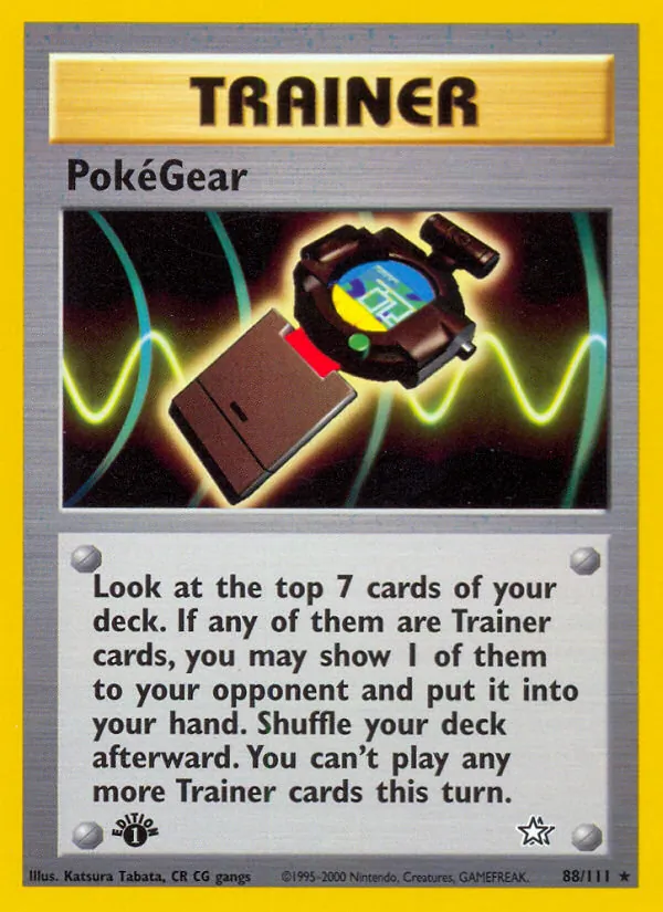 PokéGear #88 – Neo Genesis card