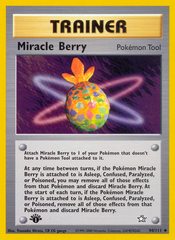 Miracle Berry #94 – Neo Genesis card