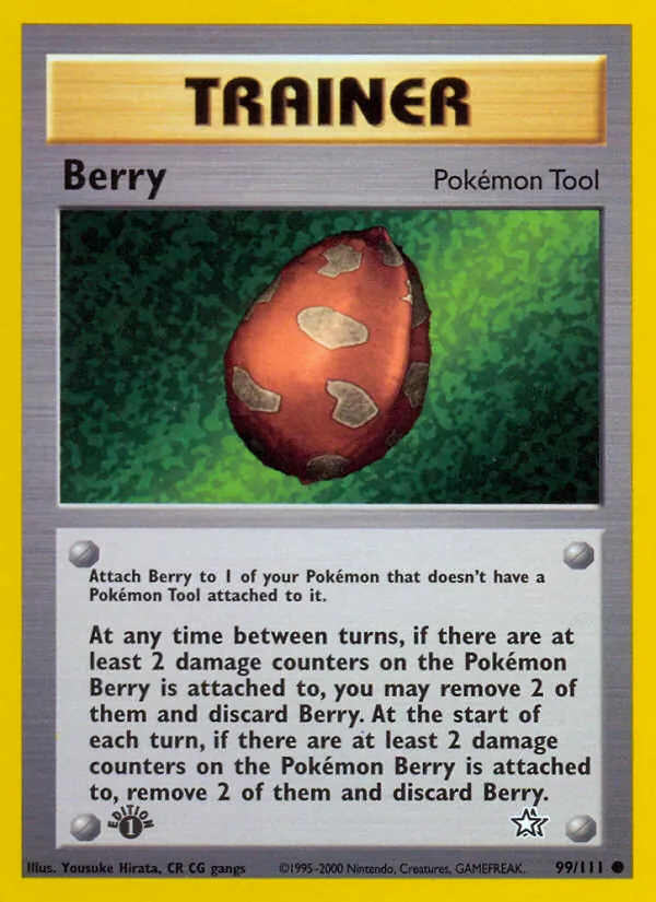 Berry #99 – Neo Genesis card