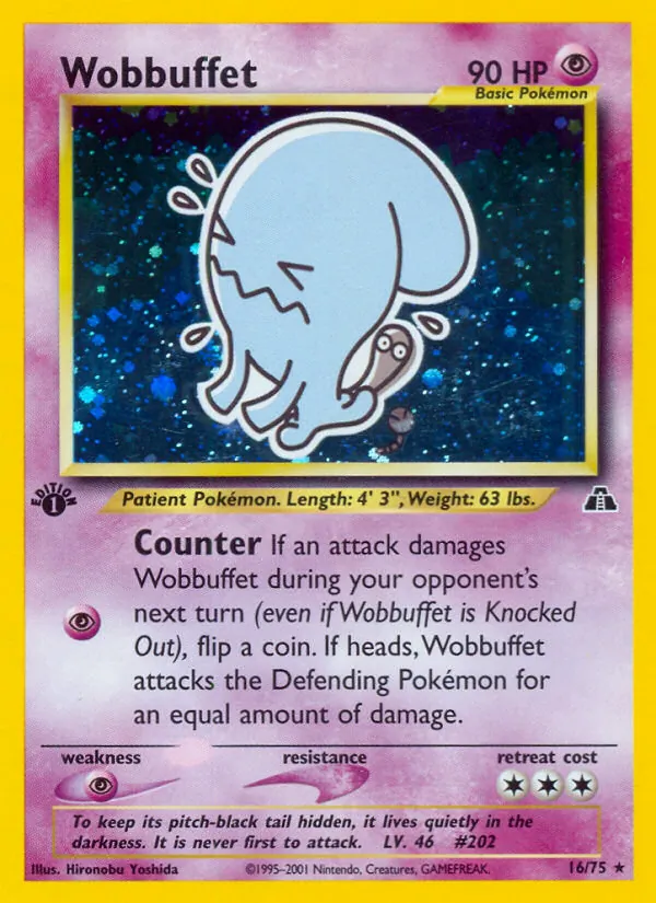 Wobbuffet #16 – Neo Discovery card