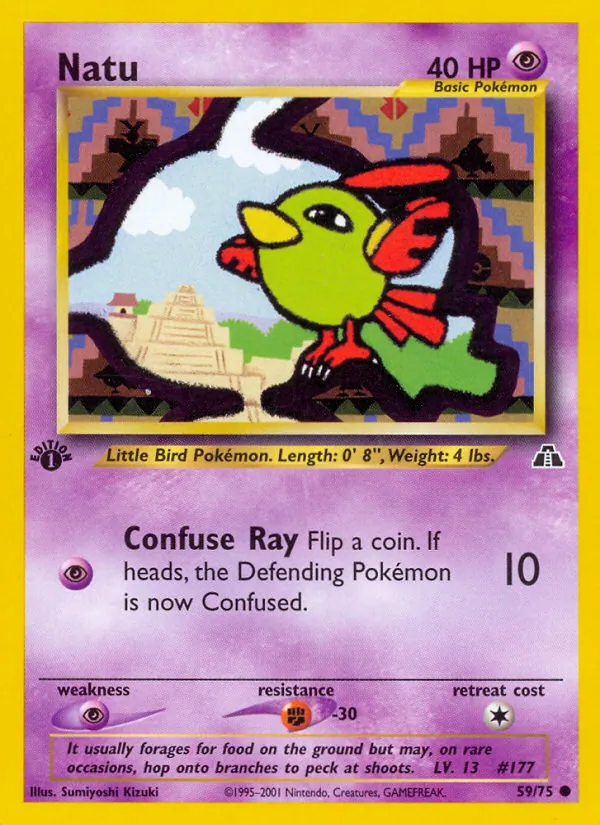 Natu #59 – Neo Discovery card