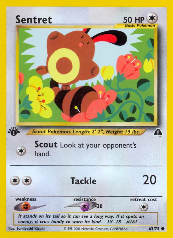 Sentret #63 – Neo Discovery card
