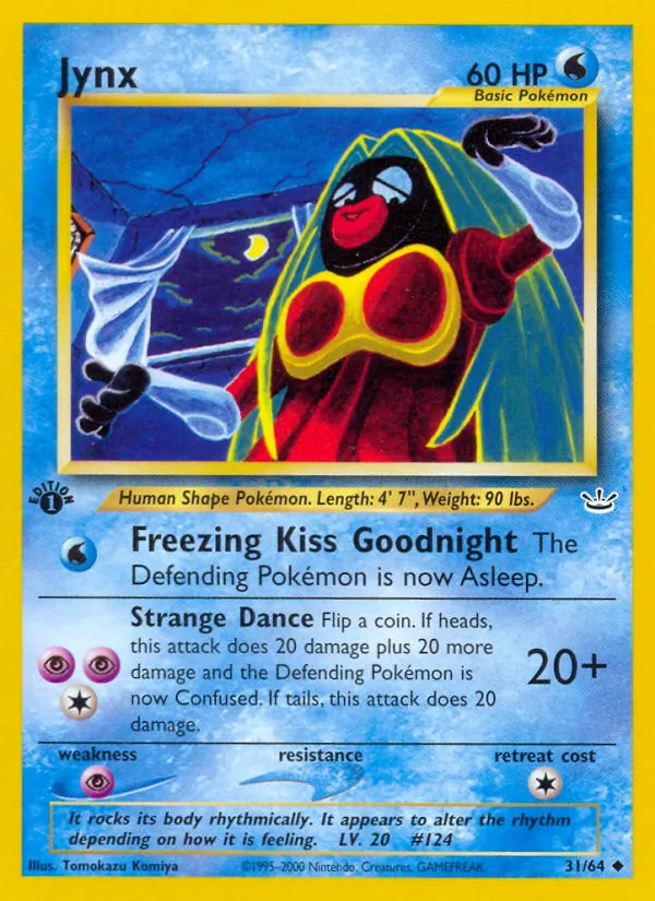 Jynx #31 – Neo Revelation card