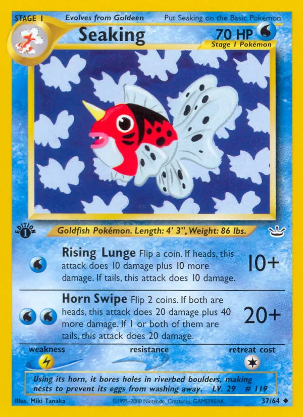 Seaking #37 – Neo Revelation card