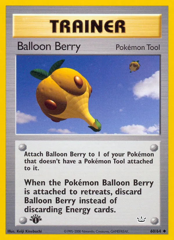 Balloon Berry #60 – Neo Revelation card
