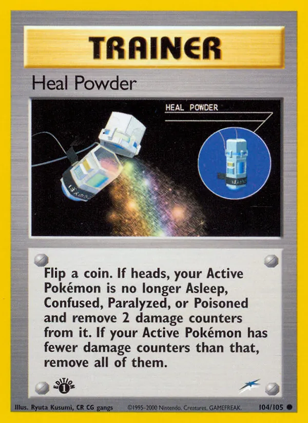 Heal Powder #104 – Neo Destiny card