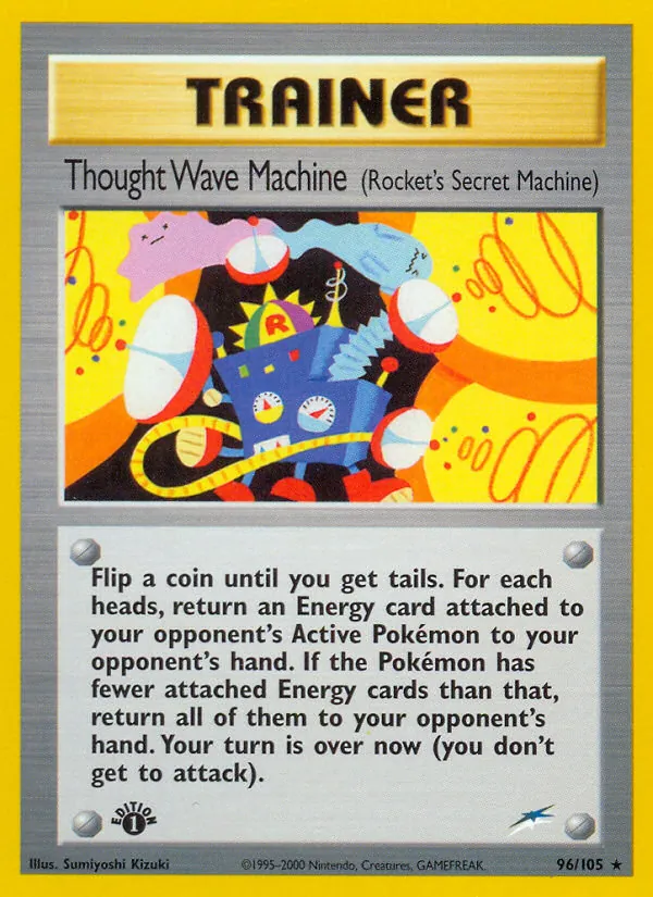 Thought Wave Machine (Rocket's Secret Machine) #96 – Neo Destiny card