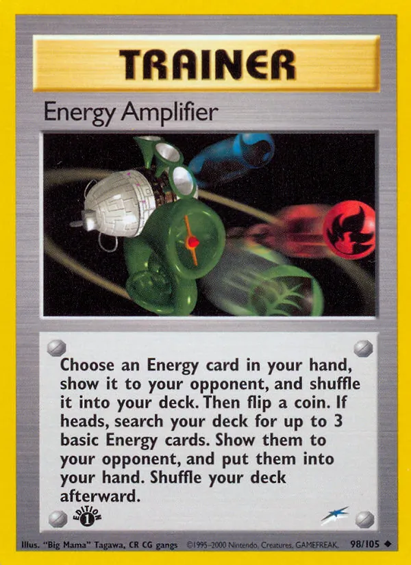 Energy Amplifier #98 – Neo Destiny card