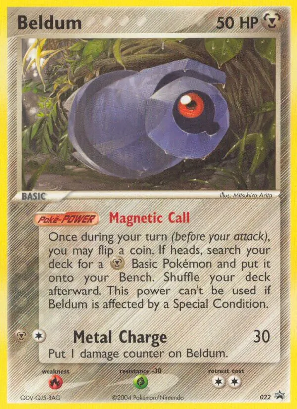 Beldum #22 – Nintendo Black Star Promos card