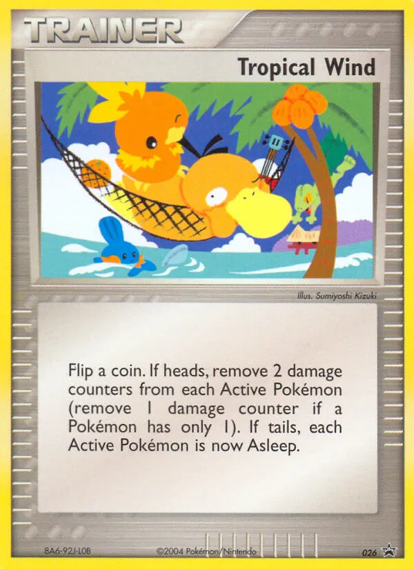 Tropical Wind #26 – Nintendo Black Star Promos card