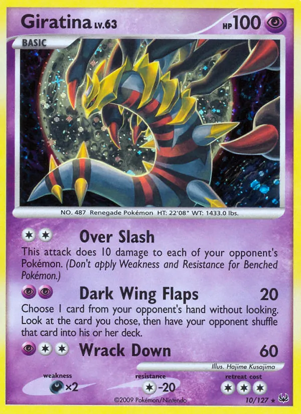 Giratina #10 – Platinum card