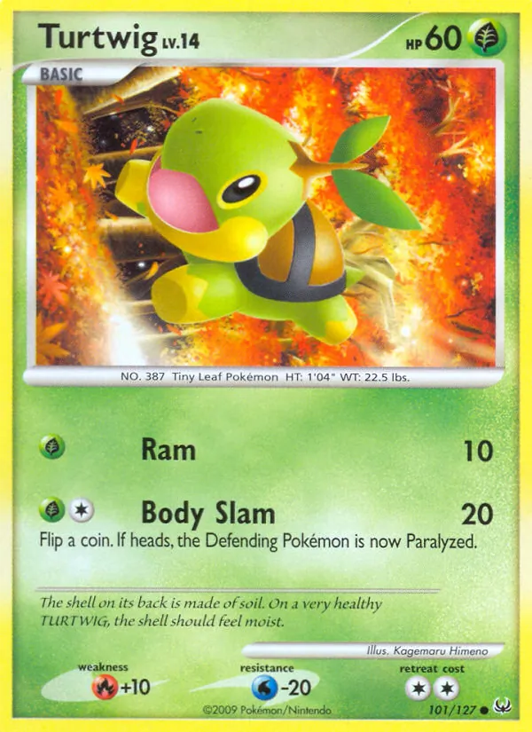 Turtwig #101 – Platinum card