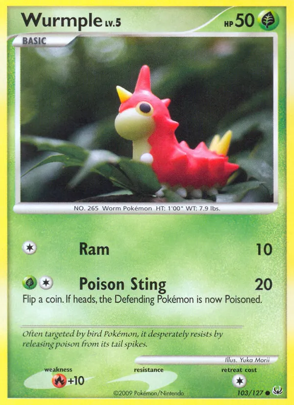 Wurmple #103 – Platinum card