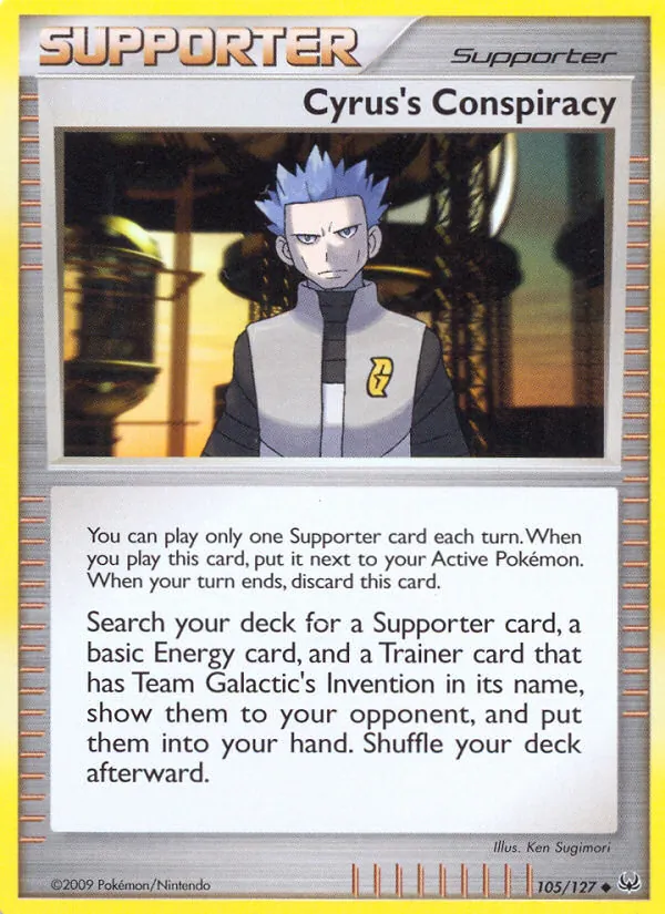 Cyrus's Conspiracy #105 – Platinum card