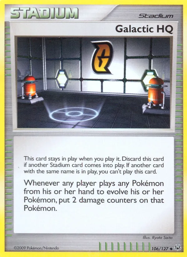 Galactic HQ #106 – Platinum card