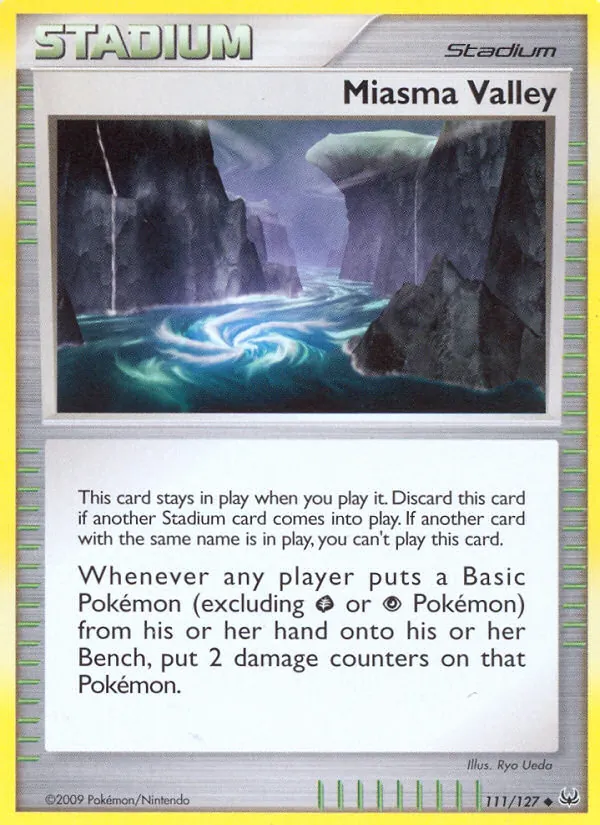 Miasma Valley #111 – Platinum card