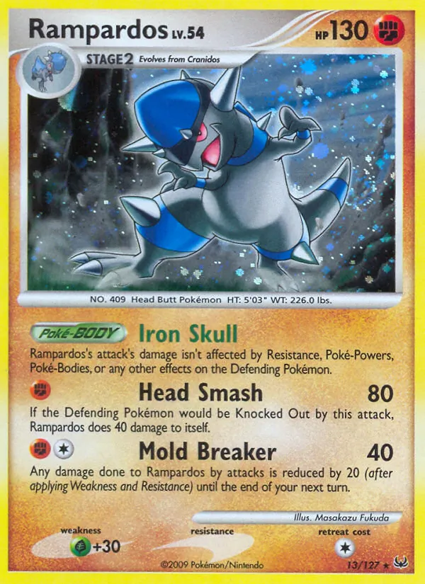Rampardos #13 – Platinum card