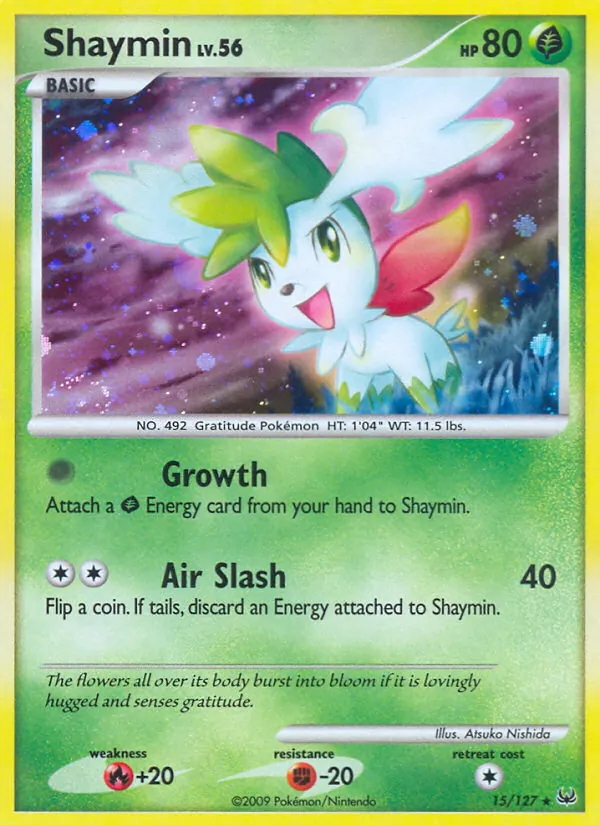 Shaymin #15 – Platinum card