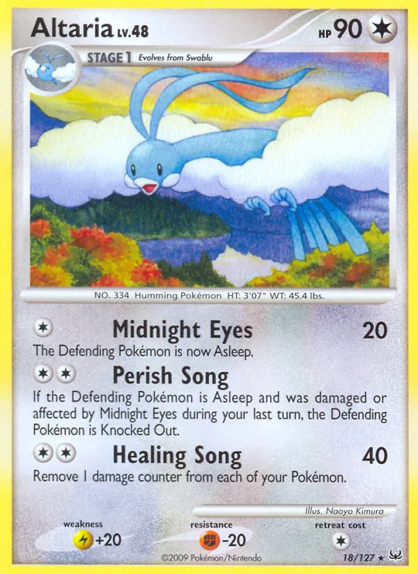 Altaria #18 – Platinum card