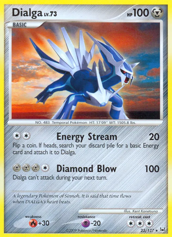 Dialga #23 – Platinum card